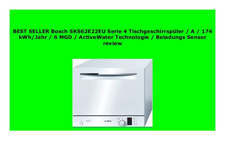 bosch sks62e22eu review