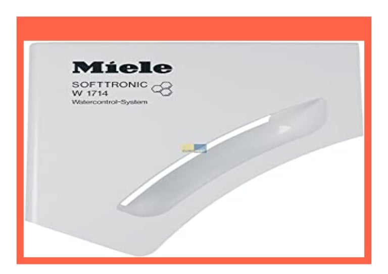 BEST BUY Miele 6660131 ORIGINAL Griffplatte Griffmulde Griff Schubkas…