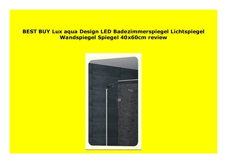 Best Seller Lux Aqua Design Led Badezimmerspiegel Lichtspiegel Wandsp