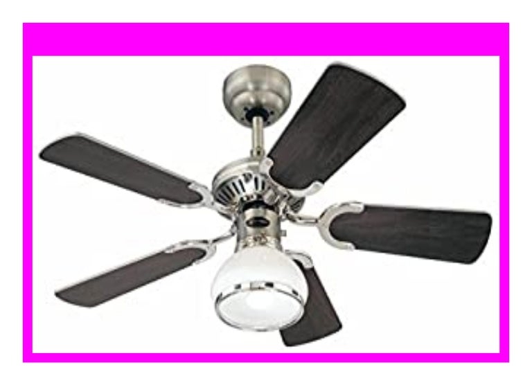 BEST PRODUCT 90 cm Deckenventilator Princess Radiance 72415 mit Einze…
