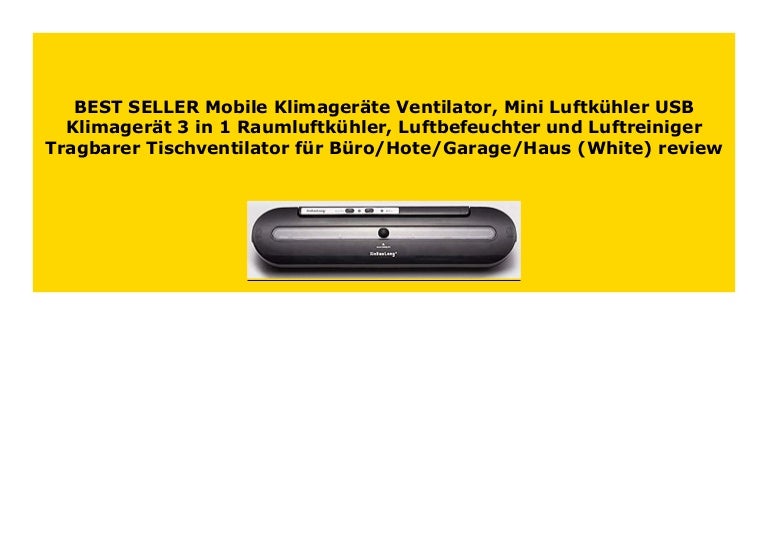 Discount Mobile Klimager Te Ventilator Mini Luftk Hler Usb Klimager