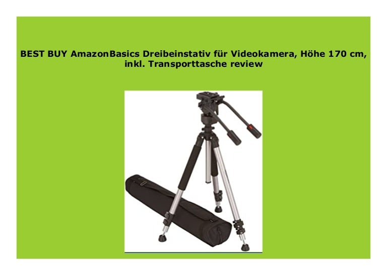 Big Sale Amazonbasics Dreibeinstativ F R Videokamera H He 170 Cm