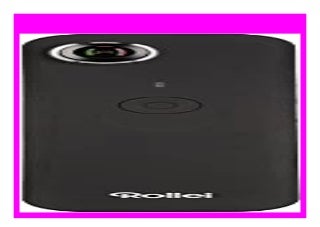 Best seller Rollei SI 360 Grad Kamera Leistungsstarke 360 Grad Cam (Vollsph�renkamera) f�r vollsph�rische 2k VR Videos und mit Live Stream, inkl. Mini Standfu�, Tasche und USB Kabel Schwarz review 498