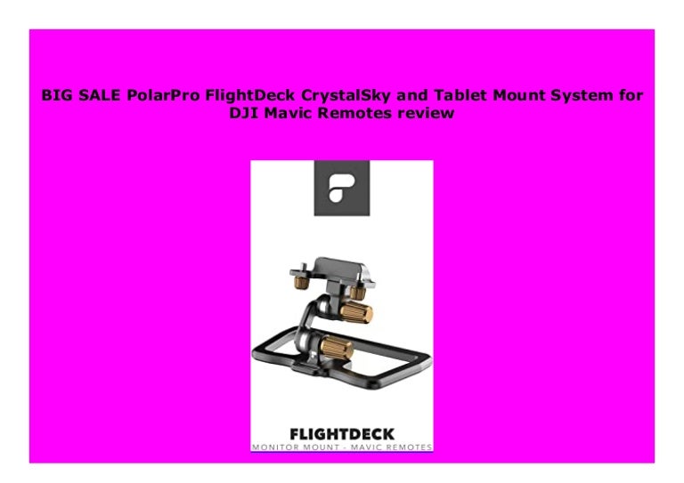 polarpro flight deck