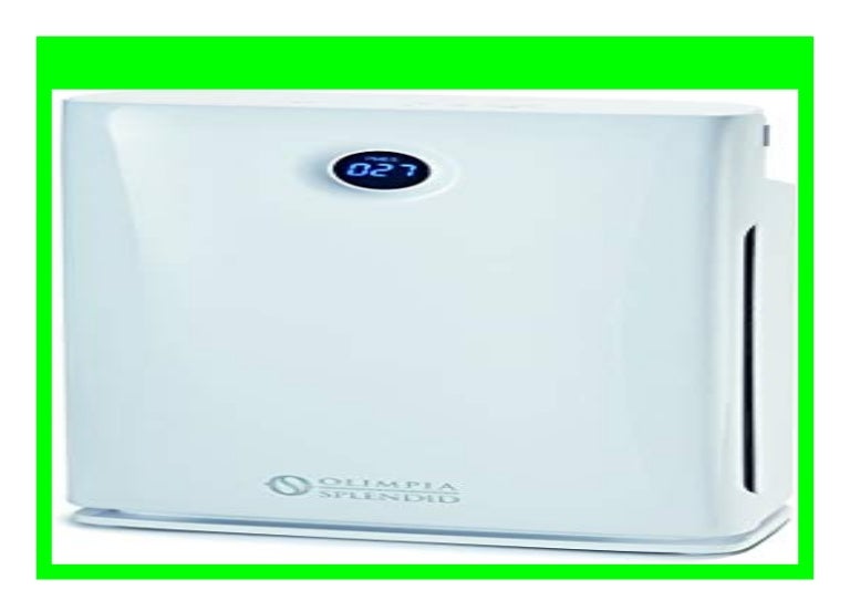 New Olimpia Splendid Luftreiniger Ionisator Uv Lampe 3 Filtrationss