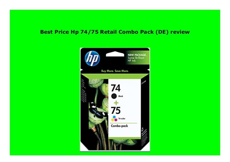 hp 74 75