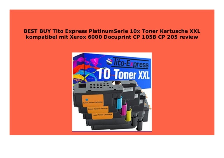 New Tito Express Platinumserie 10x Toner Kartusche Xxl Kompatibel Mit
