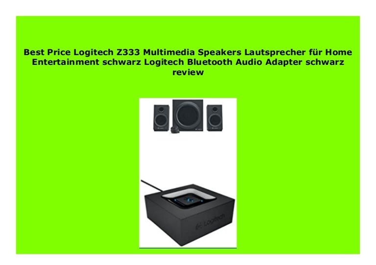 logitech z333 bluetooth adapter