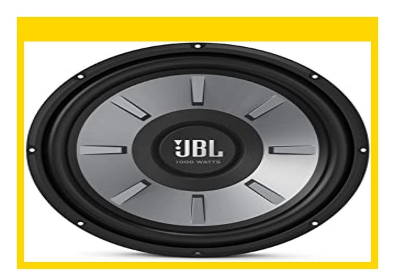subwoofer auto jbl