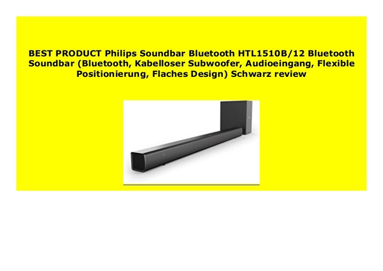 philips soundbar bluetooth htl1510b