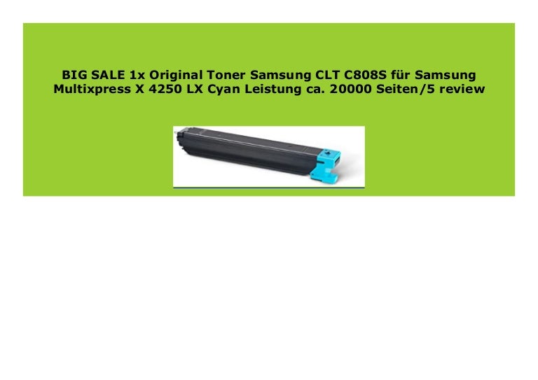 samsung x4250lx toner