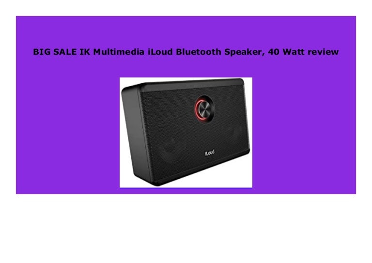bluetooth speaker 40 watt