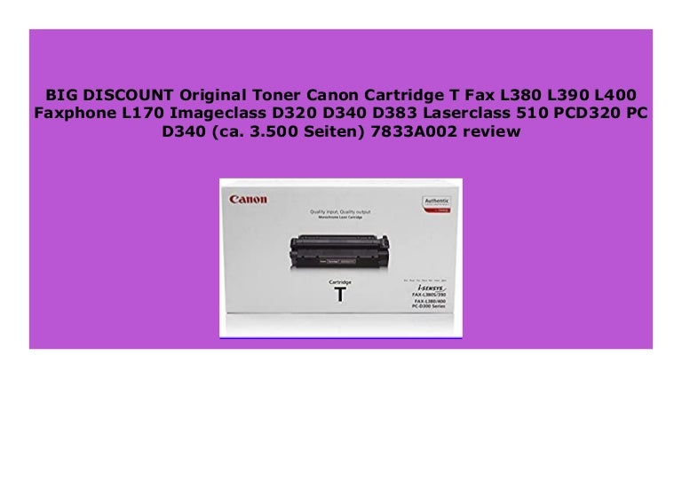 canon l170 toner
