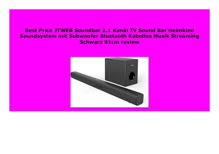 sound bar 2.1 price