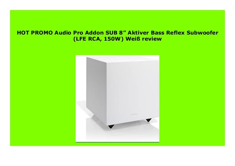 audio pro addon sub 8