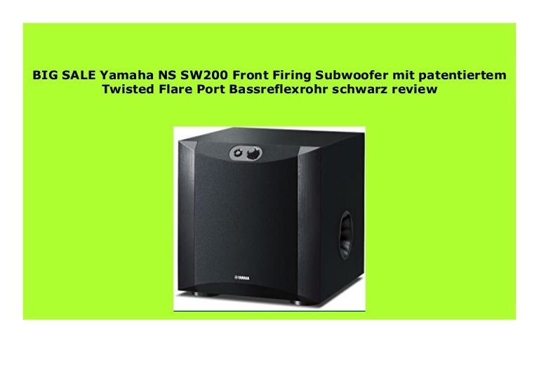 yamaha subwoofer for sale