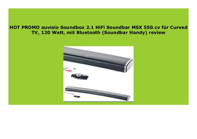 auvisio soundbar