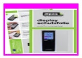 Savvies 6X Schutzfolie kompatibel mit Stromer ST2 Omni-Display Displayschutz-Folie Ultra-transparent