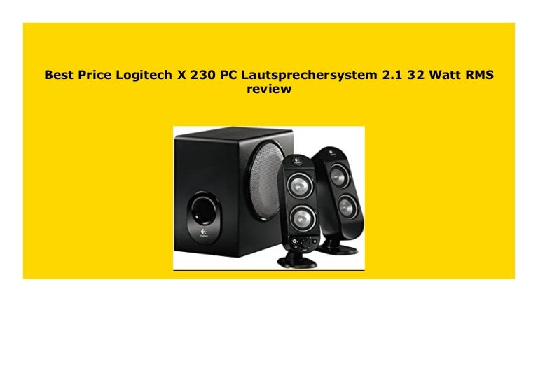 logitech x 230 watts