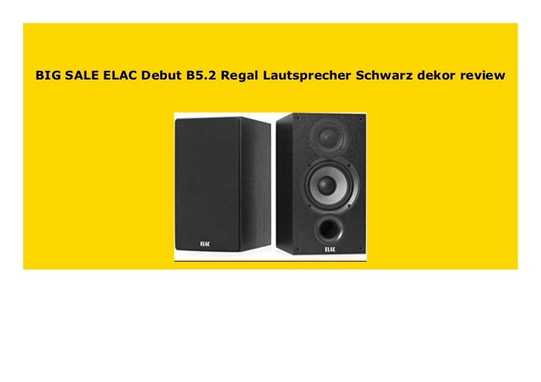 elac debut b5 review