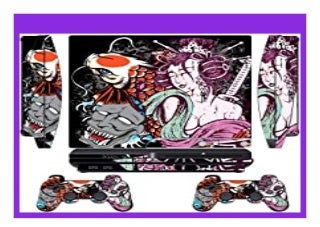 DISCOUNT PlayStation 3 PS3 Slim Sticker Aufkleber Schutzfolie f�r Sony Playstation 3 PS3 Slim Konsole mit 2 Aufkleber f�r Playstation DualShock 3 Wireless Controller tsunami review 225