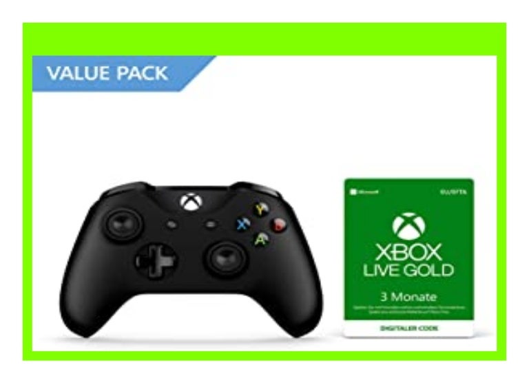 BEST BUY Microsoft Xbox Wireless Controller, Schwarz Xbox Live Gold…