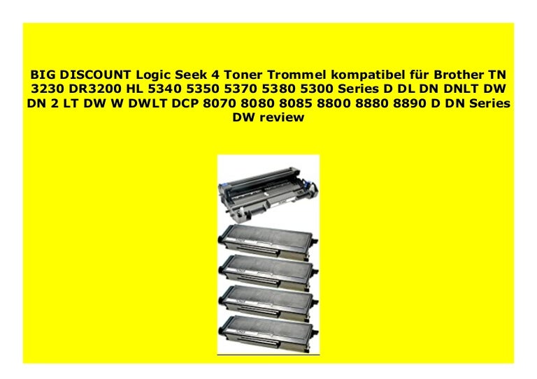 New Logic Seek 4 Toner Trommel Kompatibel F R Brother Tn 3230 Dr3