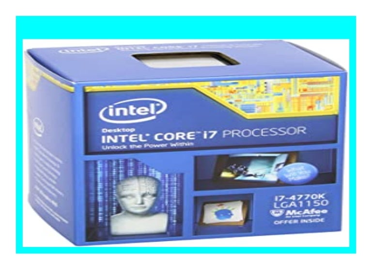 Hot Promo Intel Core I7 4770k Prozessor 3 5ghz Sockel Lga1150 8mb
