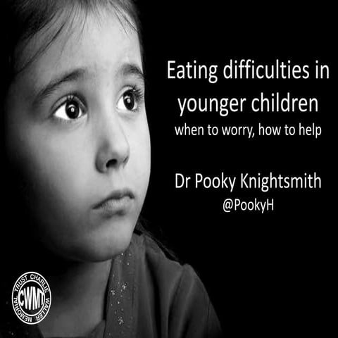 Eating difficulties in younger children - brighton