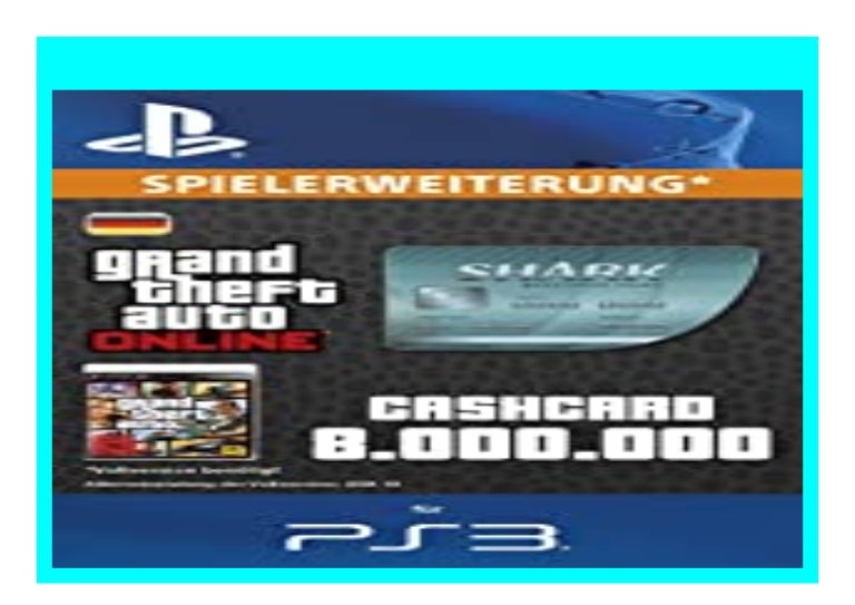 New Grand Theft Auto Online Gta V Megalodon Shark Cash Card 8 000