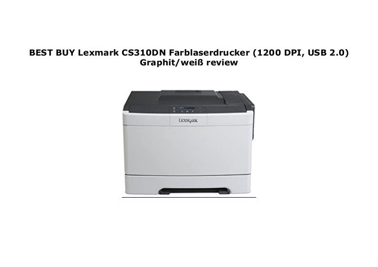 lexmark cs310dn