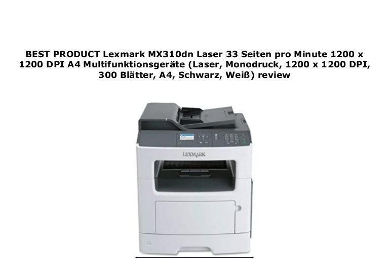 mx310dn lexmark