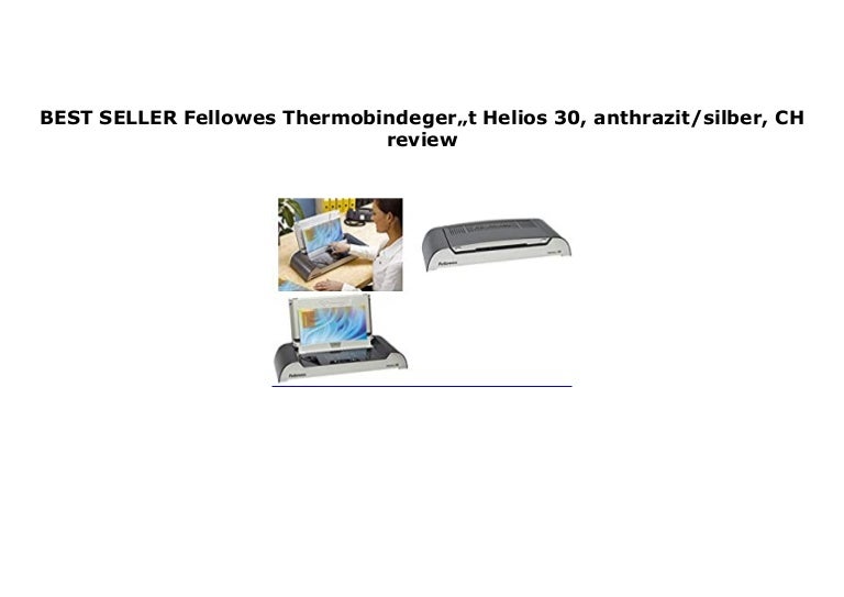 fellowes helios 30 manual