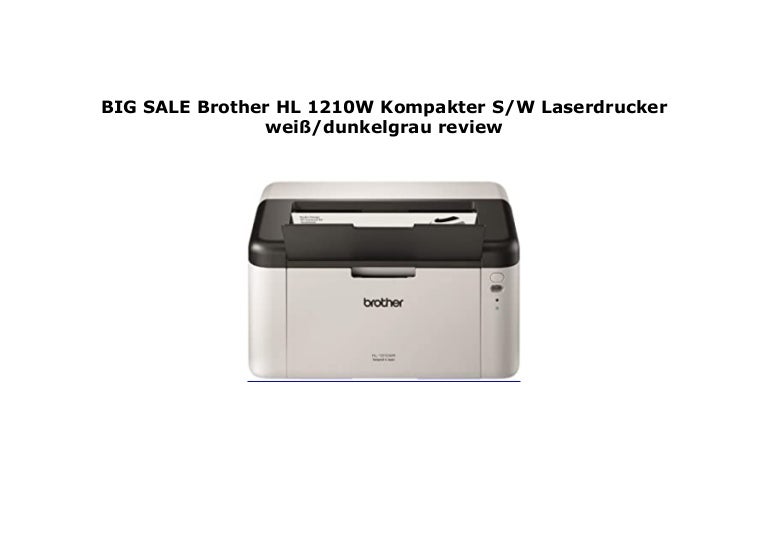 brother 1210w review