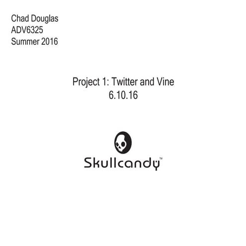 Project1_Skullcandy