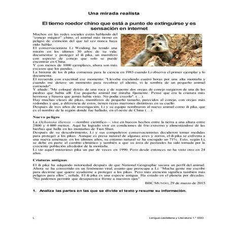 16 ficha  refuerzo    1º  eso