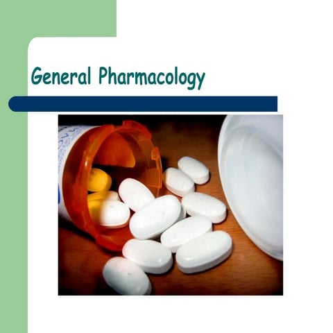 16)General Pharmacology