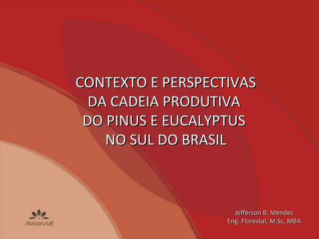 Potenciais de crescimento da silvic...