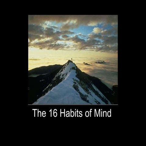 16 Habits of Mind
