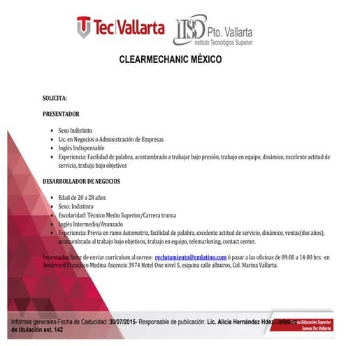  Vacante Clear Mechanic 3