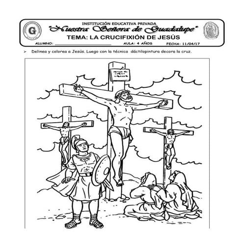 16 tema la crucifixión de jesús | PDF