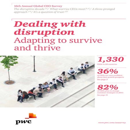 16th Annual global CEO survey