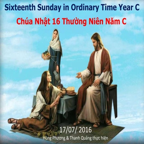 16th sunday c | PPT