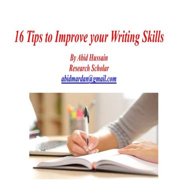16 Tips to Improve your Writing Skills(1).pptx