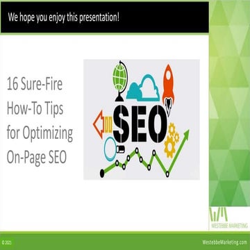 16 Sure-Fire Tips to Optimizing On-Page SEO