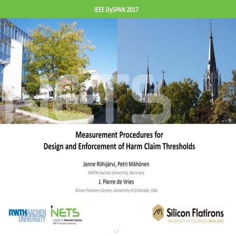 Measurement Procedures for Design and Enforcement of Harm Claim Thresholds