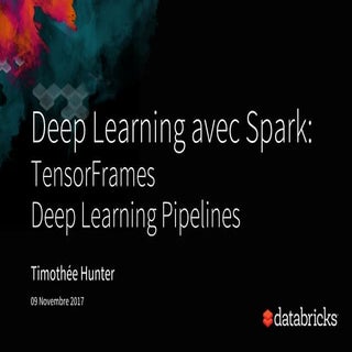 Deep Learning on Apache Spark: Tens...