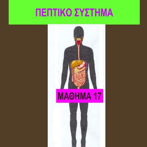 17   λειτουργια πεπτικου - ανιχνευση ουσιων