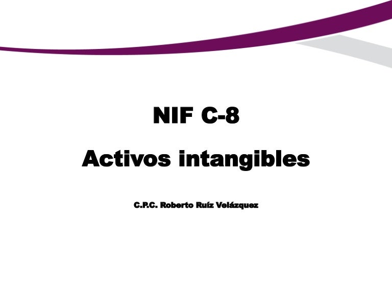 NIF C8 intangibles