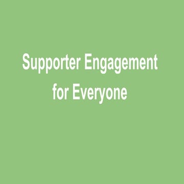 17.03.19 ecf presentation   holistic supporter engagement(1)